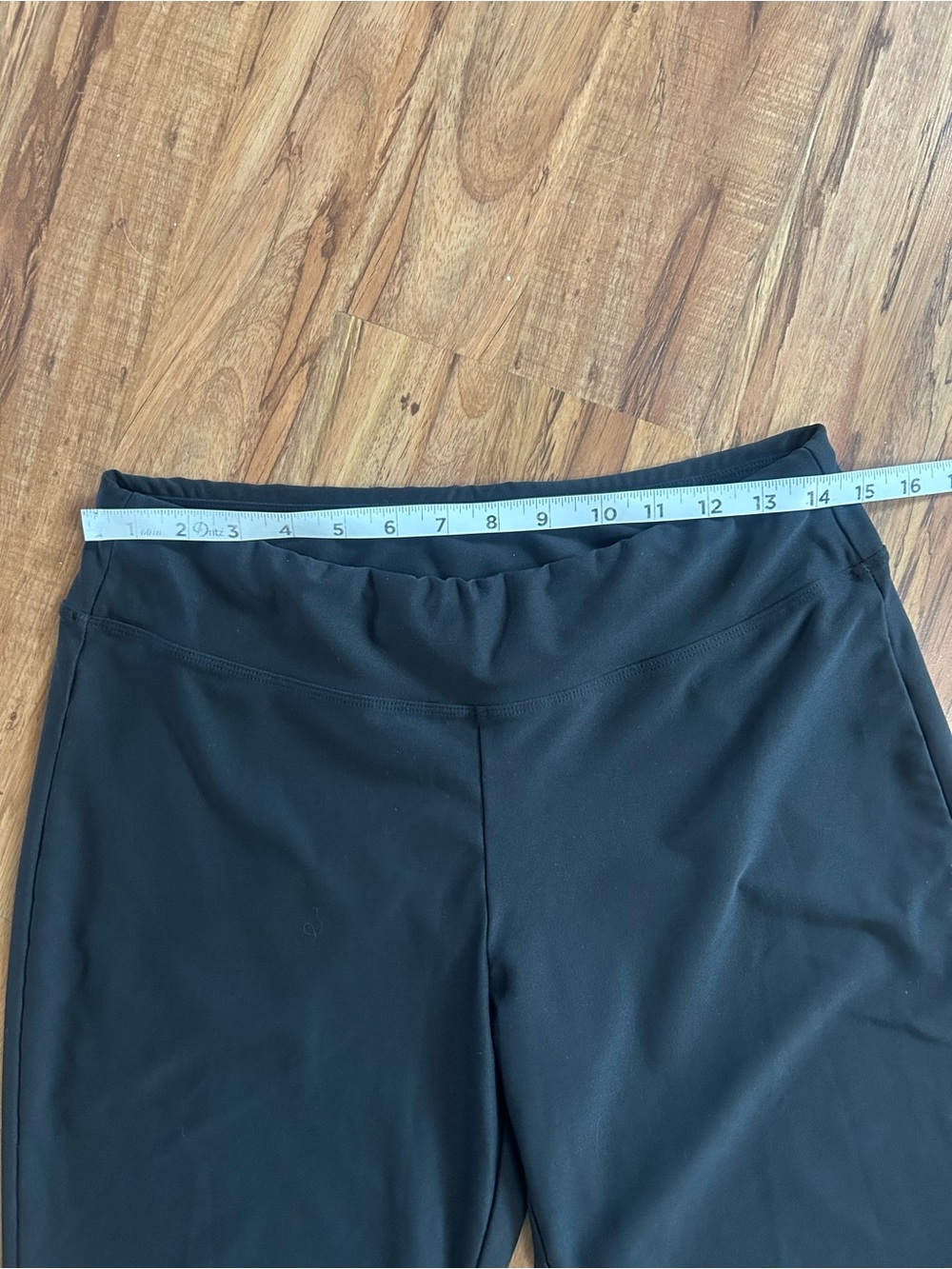 Vintage Y2K Nike Cropped Wide Leg Leggings Womens Size M - Picture 4 of 7